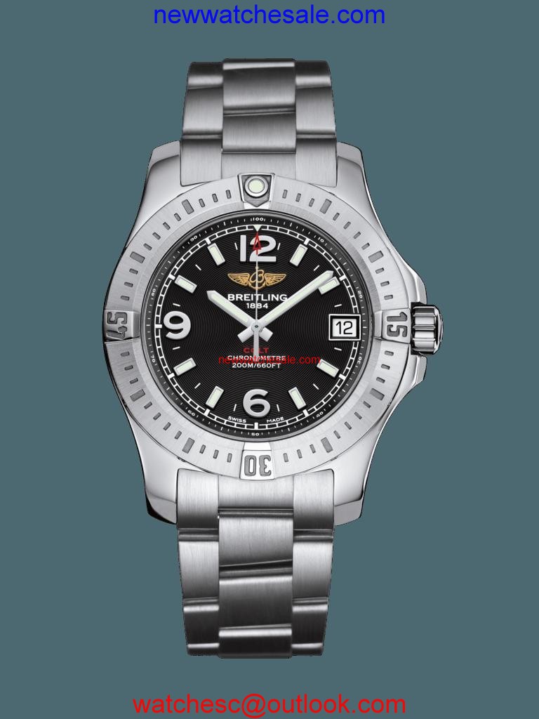 Breitling Colt 36 Steel Volcano Black Watch01401