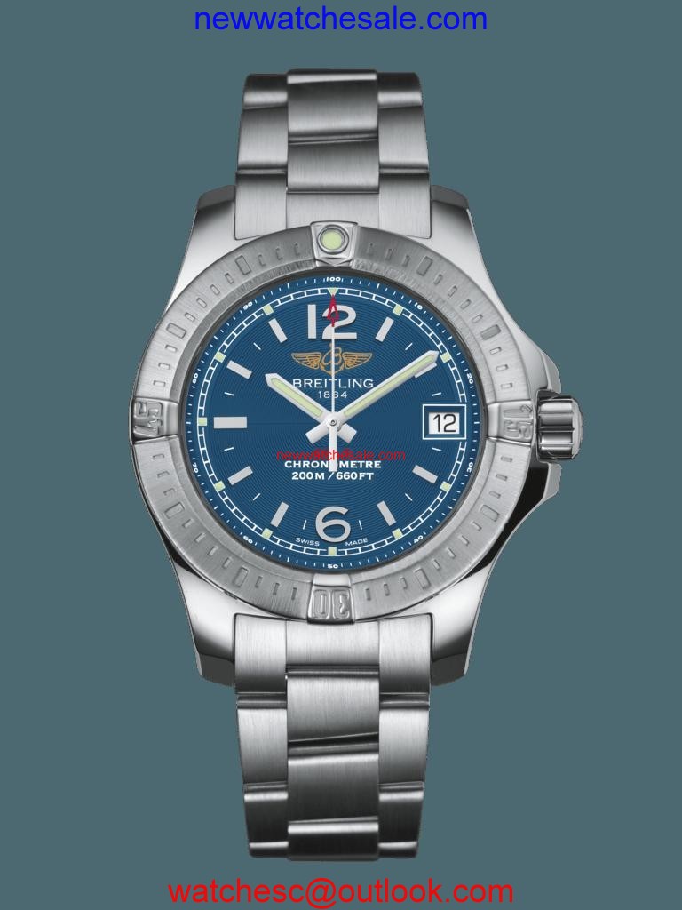 Breitling Colt Lady Steel Mariner Blue Watch00236