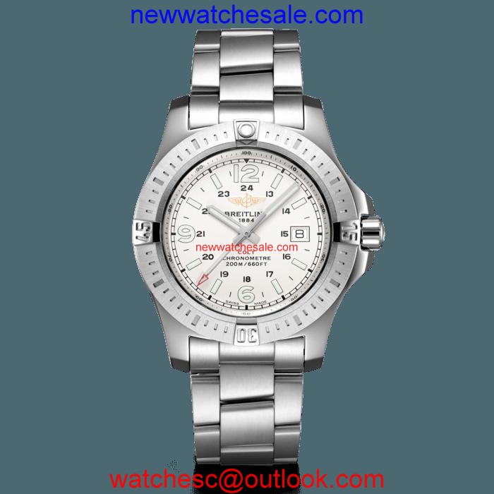 Breitling Colt Quartz Steel Silver Watch01076