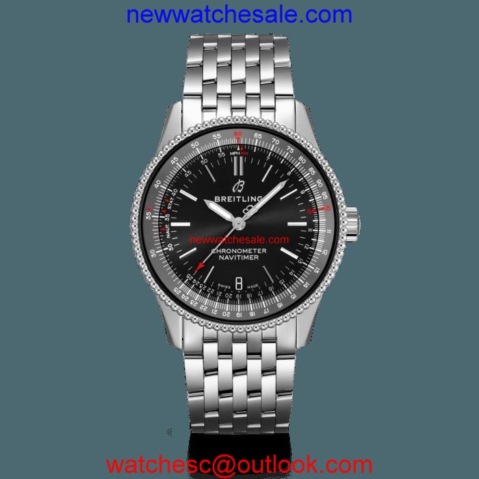 Breitling Navitimer 1 Automatic 38 Steel Black Watch01019