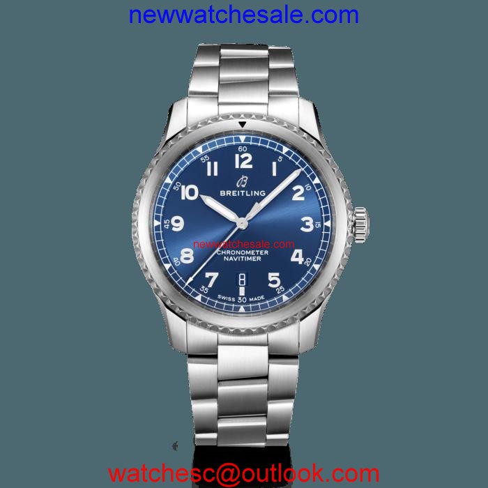 Breitling Navitimer 8 Automatic 41 Steel Blue Watch00969