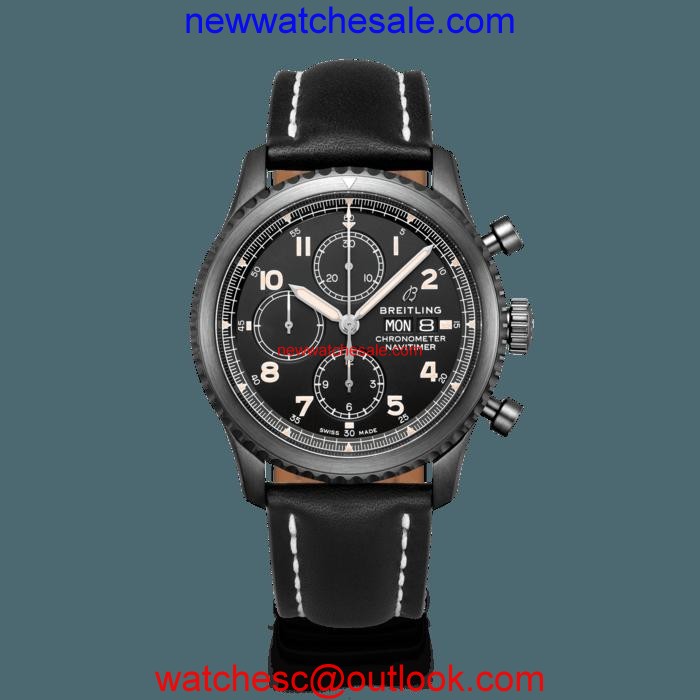 Breitling Navitimer 8 Chronograph 43 Black steel Black Watch01263