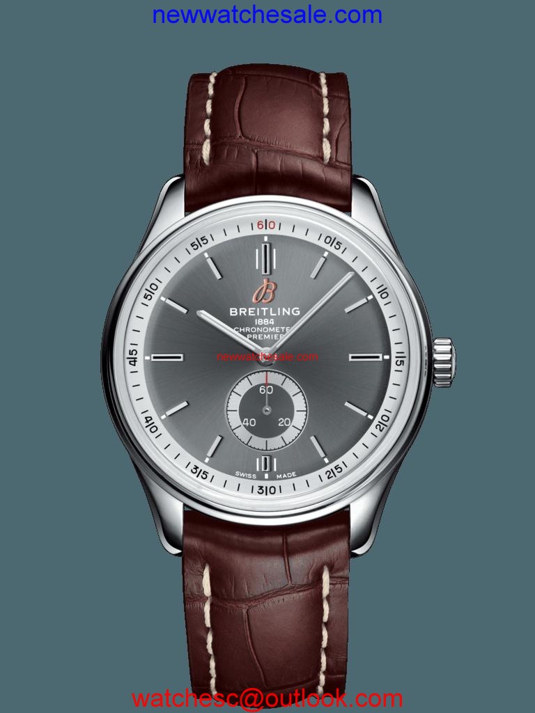Breitling Premier Automatic 40 Steel Anthracite Watch00577