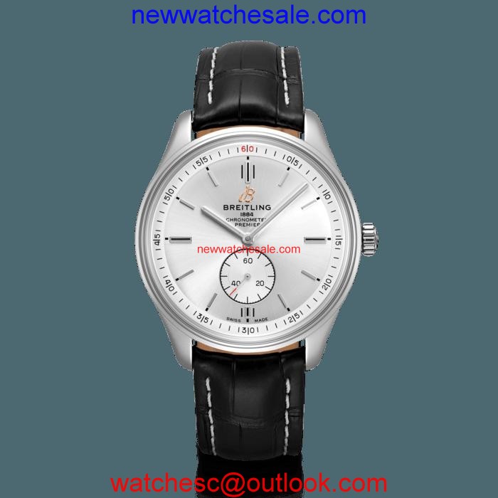 Breitling Premier Automatic 40 Steel Silver Breitling Watch01230