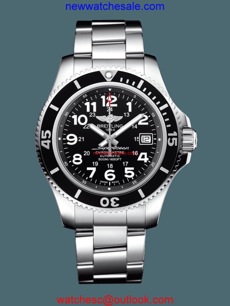 Breitling Superocean II 42 Steel Volcano Black Watch00400