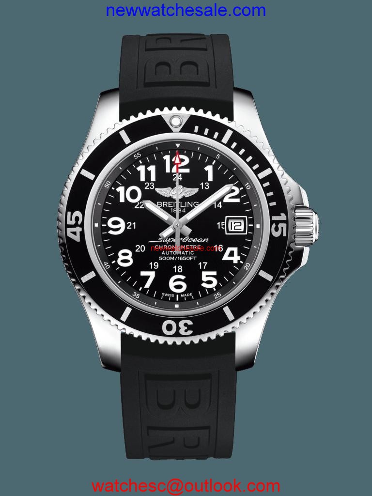 Breitling Superocean II 42 Steel Volcano Black Watch01202