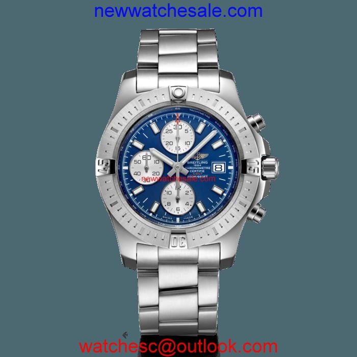 Copy Breitling Colt Chronograph Automatic Steel Mariner Blue Watch01384
