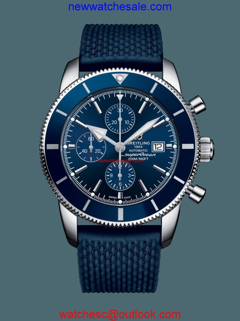 Fake Breitling Superocean Heritage II Chronograph 46 Steel Gun Blue Watch00095