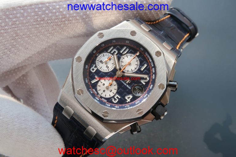 Imitation Audemars Piguet Royal Oak Offshore 26470ST Navy Blue Theme Watch00976