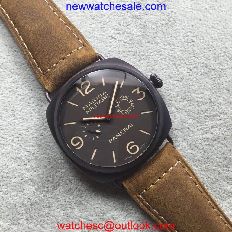 Imitation Panerai Radiomir PAM339 Composite Brown Dial Watch00103