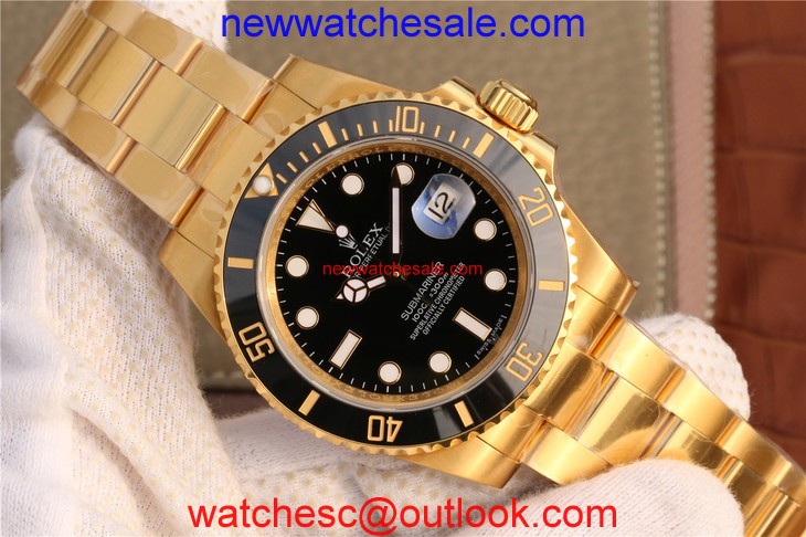 Imitation Rolex Submariner 116613 Wrapped Black Dial Wrapped Bracelet Watch01331