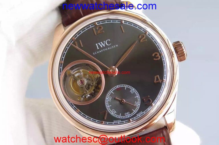 IWC Portuguese Tourbillon IW5463 Gray Dial Watch00283