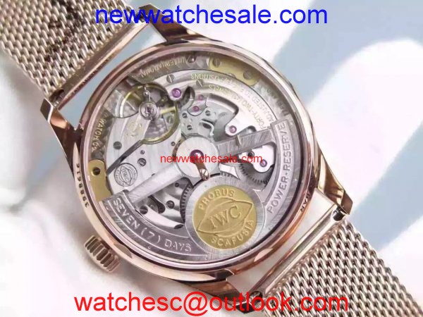 IWC YL Portuguese IW5001 Black Dial Watch01209