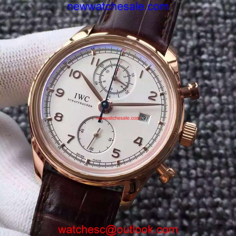 IWC YLF Portuguese IW390402 White Dial IWC Watch01367
