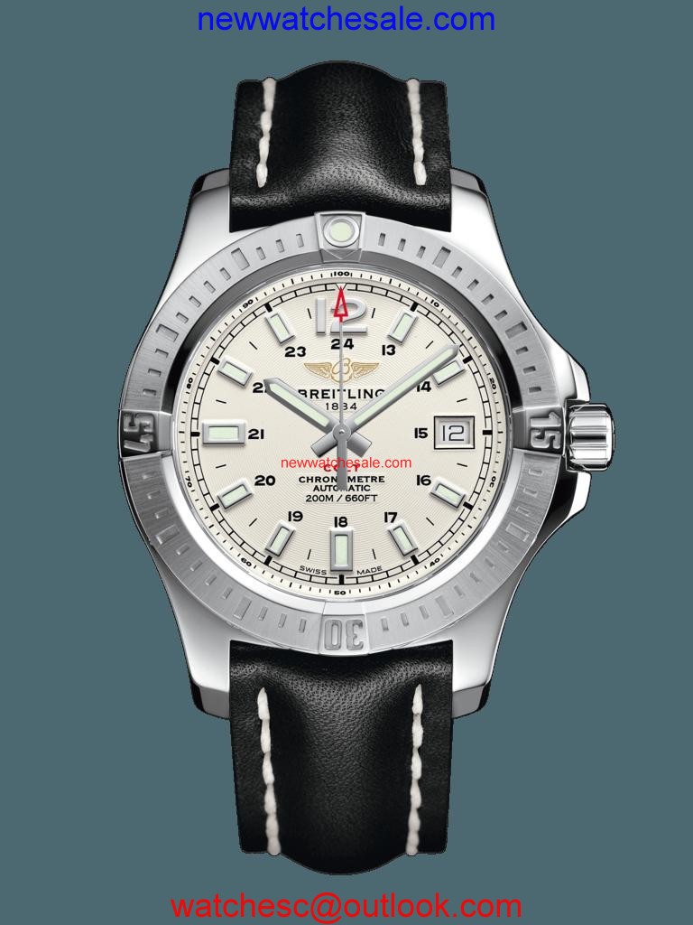 Knockoff Top Breitling Colt 41 Automatic Steel Silver Watch01403