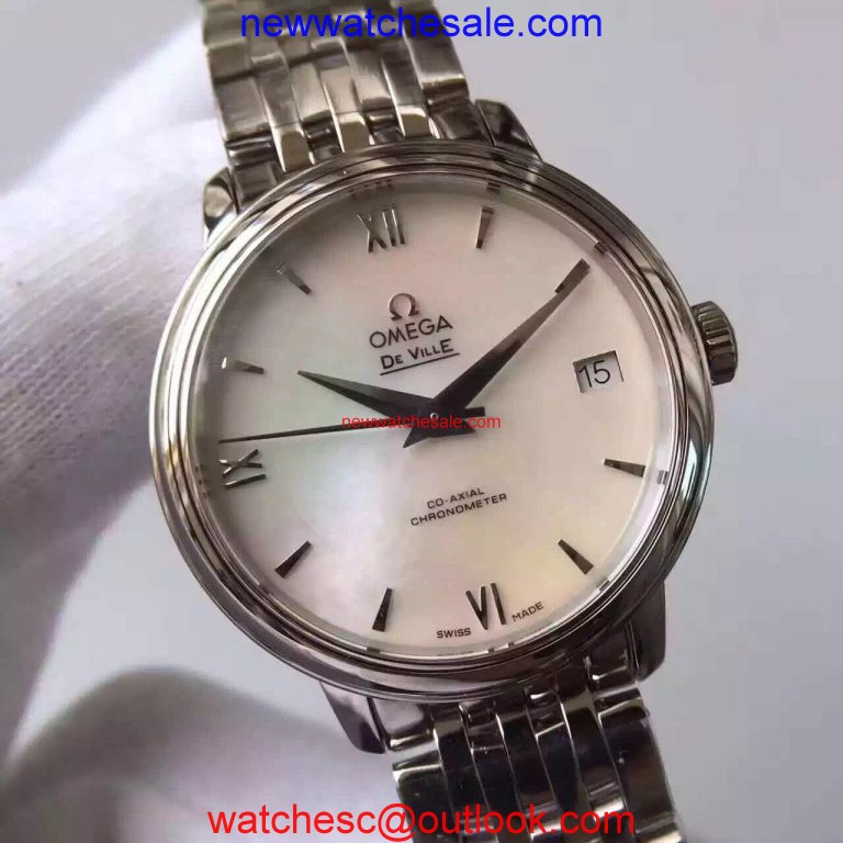 Omega MKF De Ville 33mm White Dial Bracelet Omega Watch01343