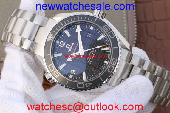 Omega Planet Ocean Professional Ceramic Bezel 45mm 007 Bracelet Watch00913