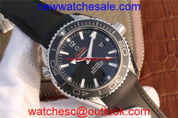 Omega Planet Ocean Professional Ceramic Bezel 45mm Rubber Strap Omega Watch01396