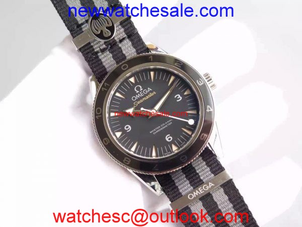 Omega Seamster 300 Spectre Limited Edition Big Octopus Nylon Strap Watch01224