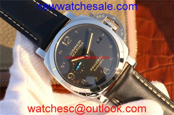 Panerai Luminor 1950 PAM1359 Edition Black Leather Strap Watch00584
