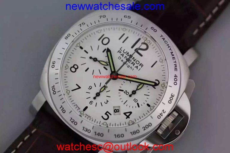 Panerai Luminor Daylight PAM188 Ultimate White Dial Watch00014