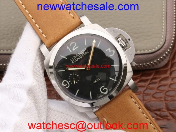 Panerai PAM127 Brown Leather Strap with Y-Incabloc Watch00401
