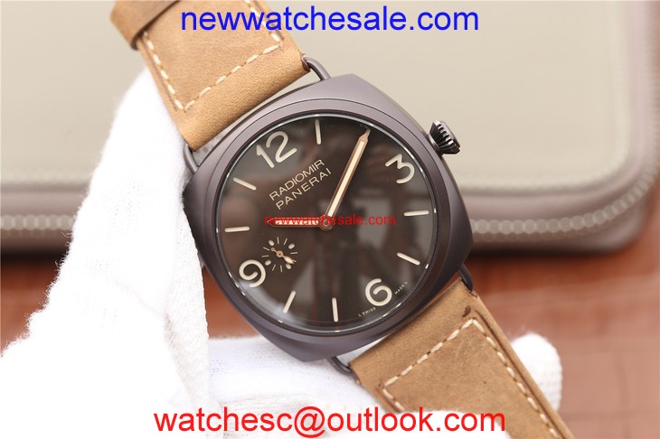 Panerai PAM504 Radiomir Brown Asso Strap Watch01136
