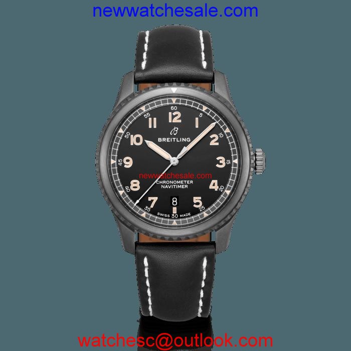Quality Breitling Navitimer 8 Automatic 41 Black steel Black Watch00640