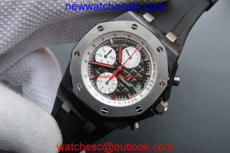 Replica Audemars Piguet Royal Oak Offshore Jarno Trulli Forged Carbon Watch00668