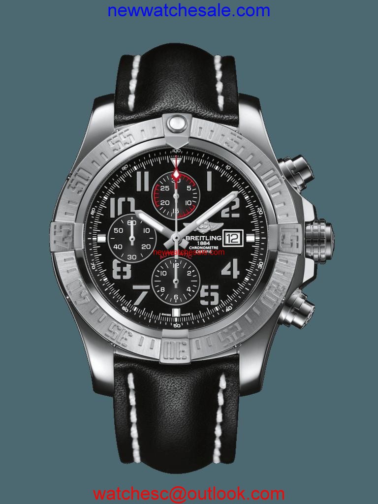 Replica Cheap Breitling Super Avenger II Steel Volcano Black Breitling Watch00867