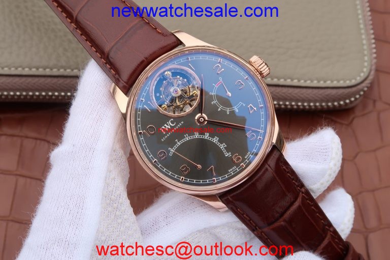 Replica IWC AZ Portuguese Tourbillon IW5046 Gray Dial Watch00886