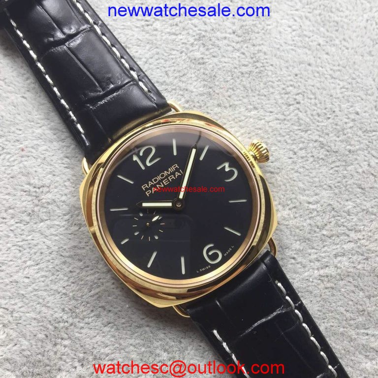 Replica Panerai PAM336 Radiomir Brown Leather Strap Panerai Watch00112