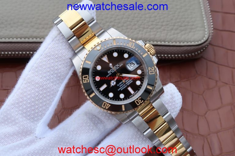 Replica Rolex Submariner 116613 Black Dial Bracelet Watch00779