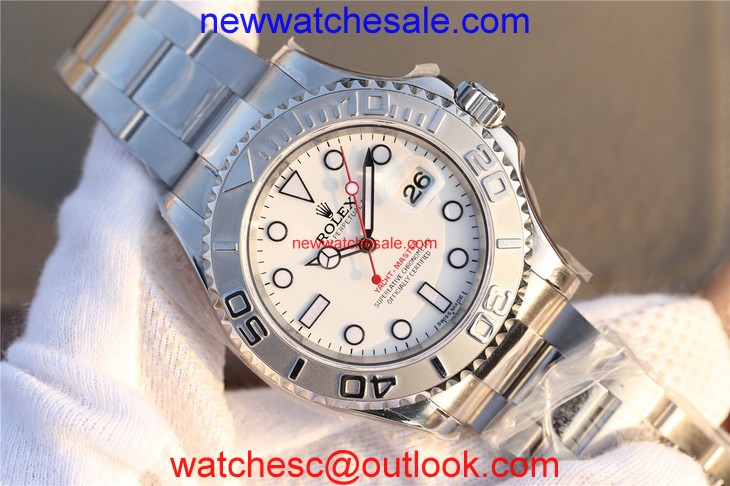 Replica Rolex Yacht-Master 116622 White Dial on Bracelet Watch00806