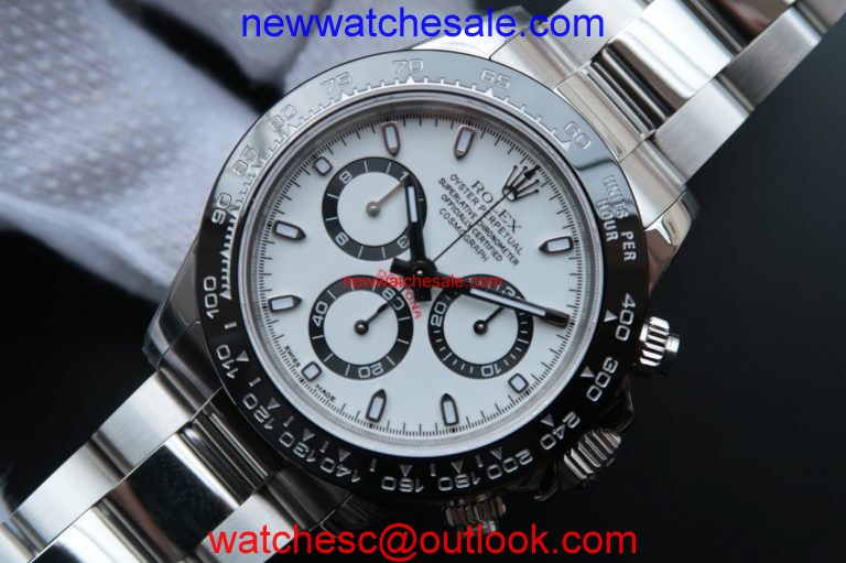 Rolex Daytona 116500 White Dial Bracelet Watch00372