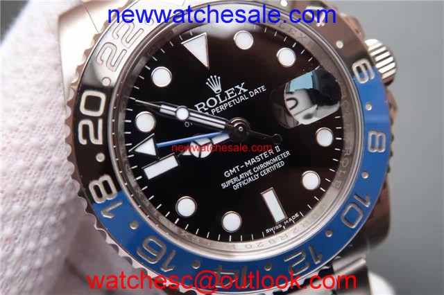 Rolex GMT-Master II 116710 BLNR Black/Blue Ceramic Watch01072