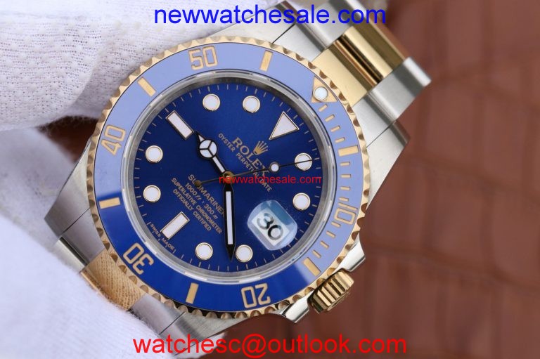 Rolex Submariner 116613 Wrapped Blue Dial Bracelet Watch00723